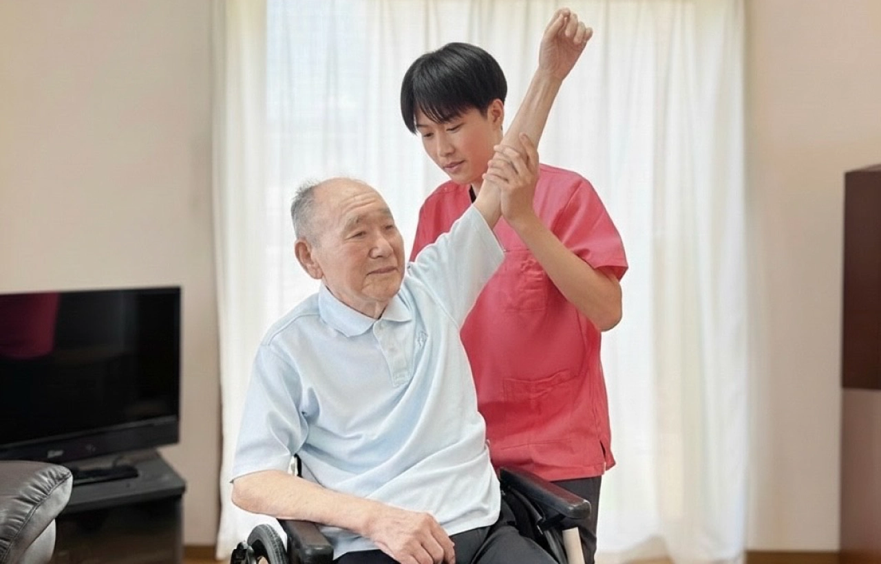 在宅でも専門的で質の高いリハビリ