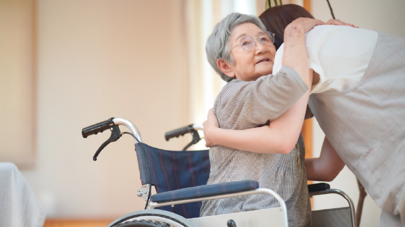 自主訓練・介助方法の提案