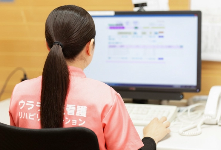 退勤準備(1日の仕事の締めくくりです。)